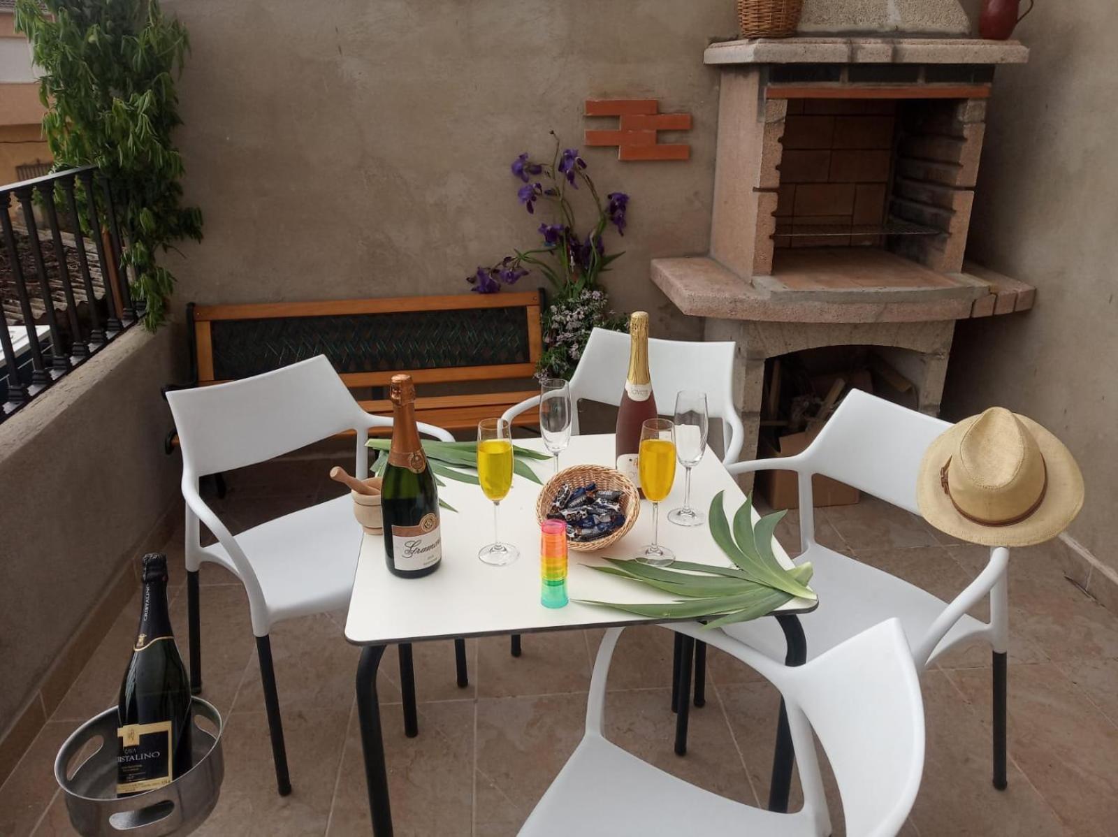 Casa Rural El Olivo Villamalea エクステリア 写真